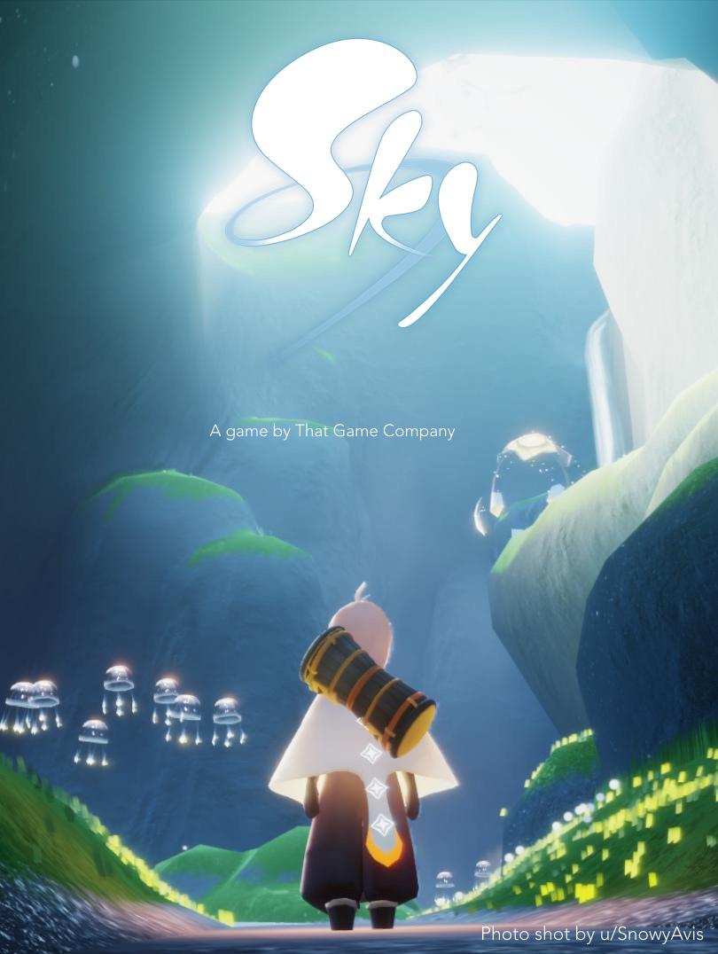 A luminous landscape that inspired shader and atmosphere studies